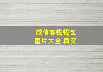 微信零钱钱包图片大全 真实